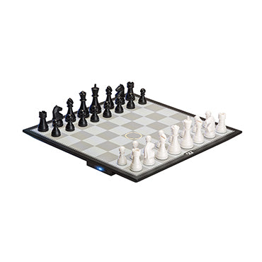 DGT Pegasus Bluetooth sensor chess board with pieces set up