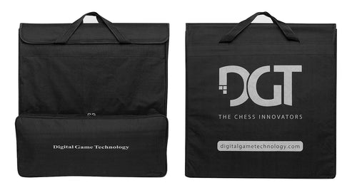 DGT carrying bag in black for board, pieces and clock