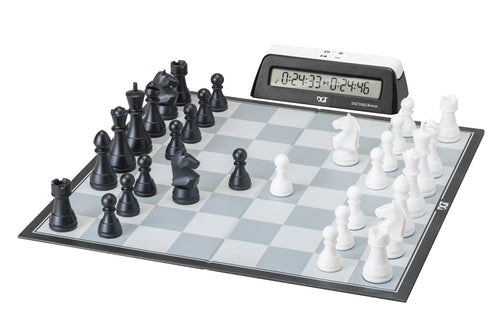 DGT Chess Box with board, pieces and DGT 1002 clock