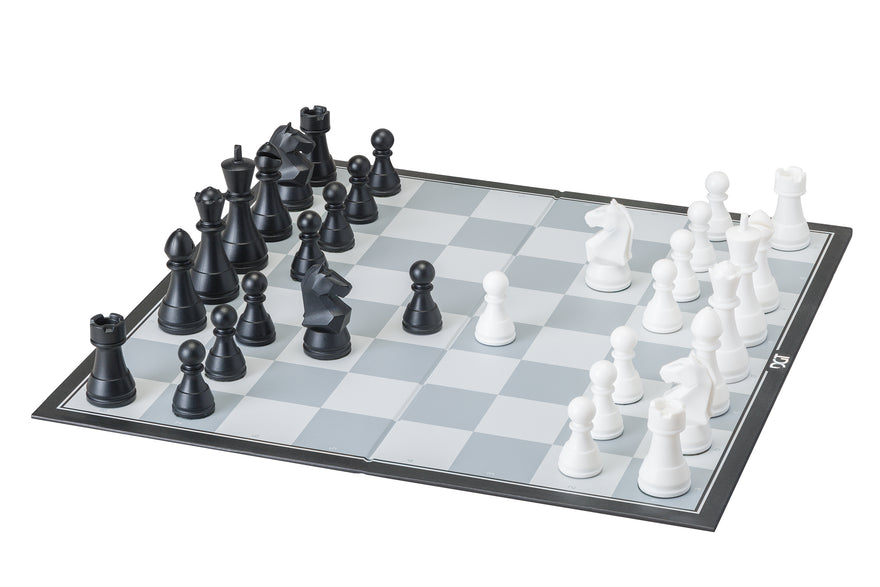DGT Chess Box with board and pieces in a rigid case