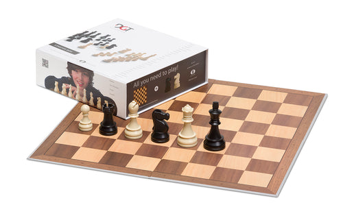 DGT Chess Starter Box Grey with board and pieces